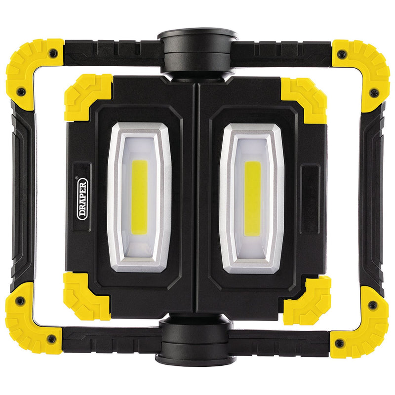 Draper Twin COB LED Rechargeable Worklight, 10W, 850 Lumens 87696 Draper - Dynamic Drive