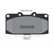 Textar Front Brake Pad Set 2185401