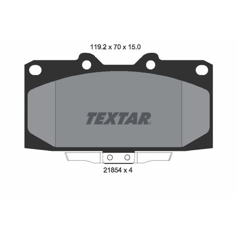 Textar Front Brake Pad Set 2185401