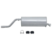 Hella End Silencer Rear fits Opel Corsa D 2006-2014 1.0