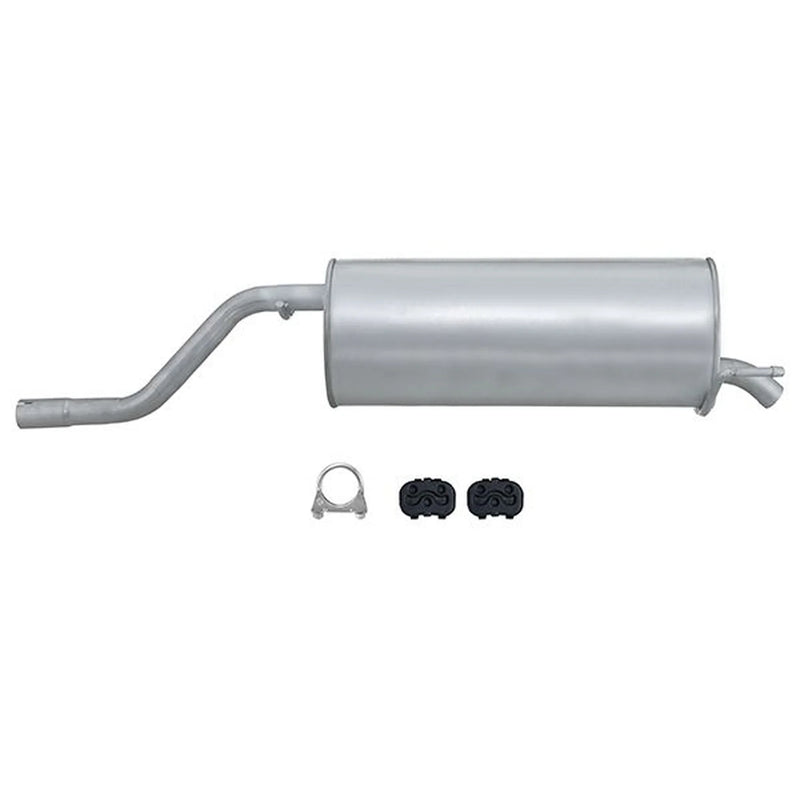 Hella End Silencer Rear fits Opel Corsa D 2006-2014 1.0