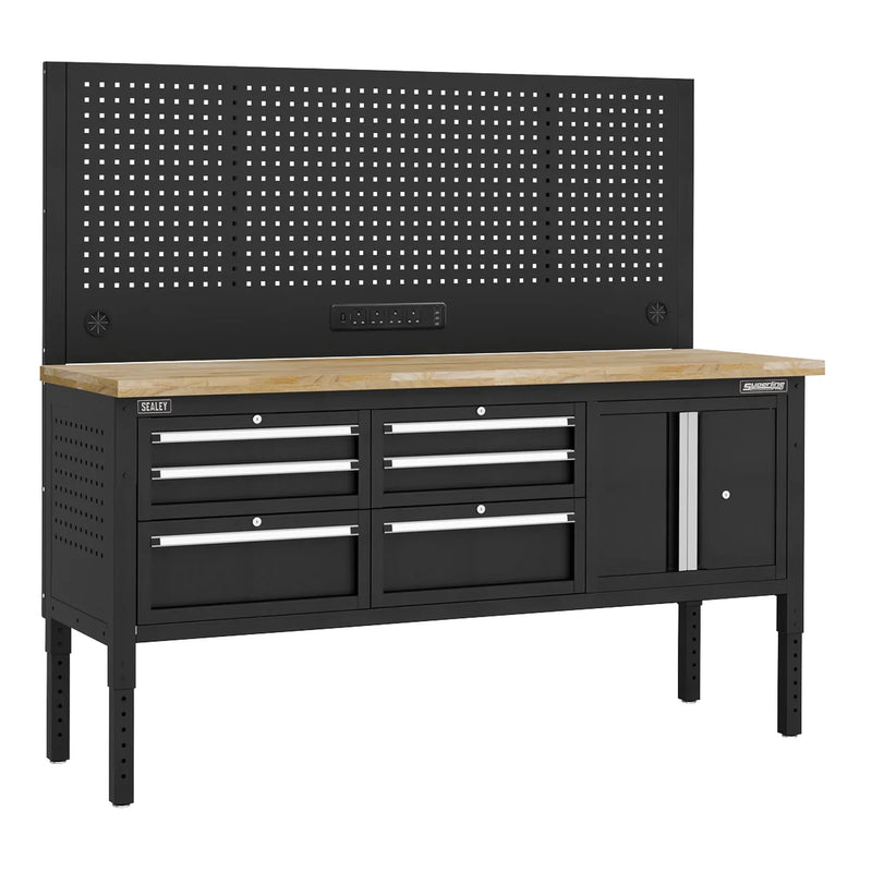 Sealey Superline PRO Modular Workbench 1830mm with 6 Drawers & Cupboard