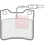 Apec Rear Brake Pad Set PAD678