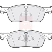 Apec Front & Rear Pads fits Land Rover Range Rover Evoque 2011-2019 2.0 2.2