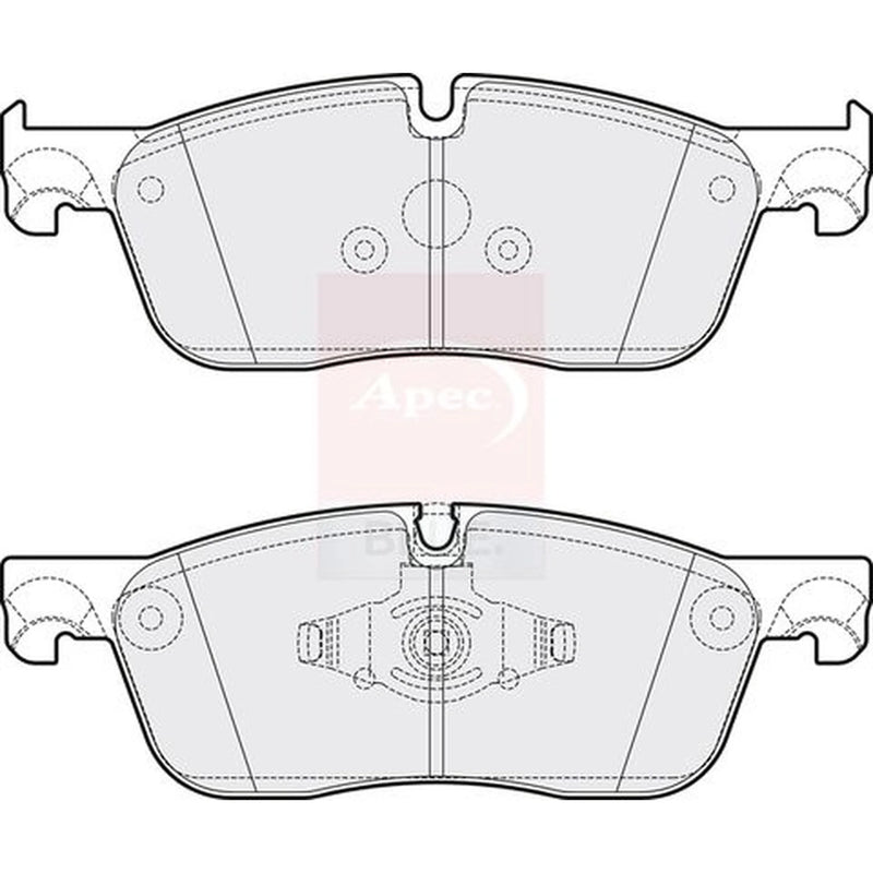 Apec Front Brake Pad Set PD3833