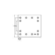 Textar Textar Cv Brake Lining Set 1905201