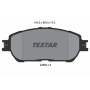 Textar Brake Pad Set 2385503