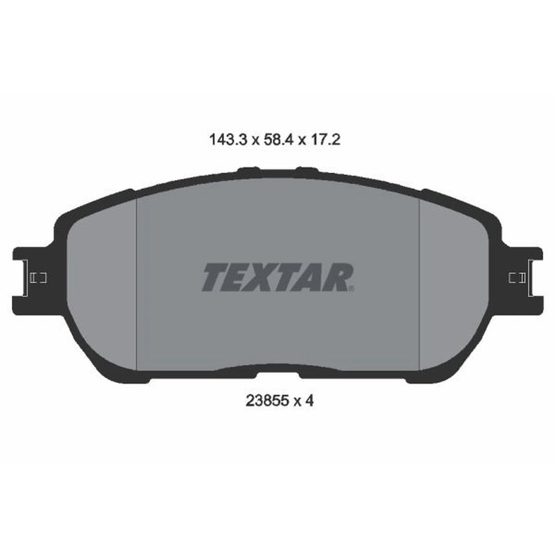 Textar Brake Pad Set 2385503