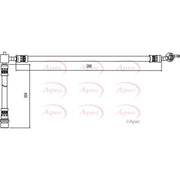 Apec Brake Hydraulic Hose Line Rear Left fits Toyota Yaris Verso 2000-2005 1.3