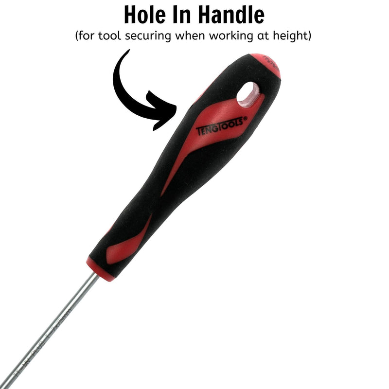 Teng Tools TX Screwdriver TX7 x 75mm S Teng Tools - Dynamic Drive