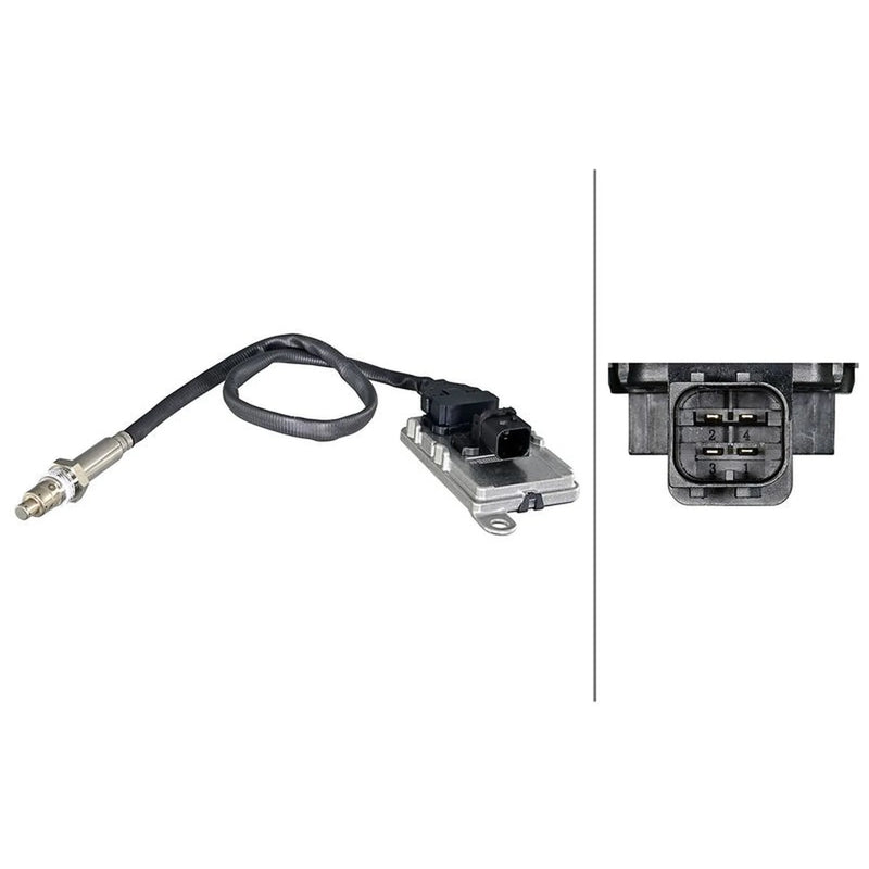 Hella NOx Nitrogen Oxide Sensor Exhaust Pin fits Daf Cf 2013-2015