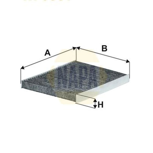 NAPA Cabin Air Filter (Pollen Filter) NFC4150