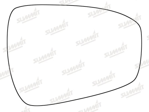 Summit Heated Base Plate With Standard Mirror Glass fits Ford Mondeo 14 on RHS Summit - Bars 4 Cars