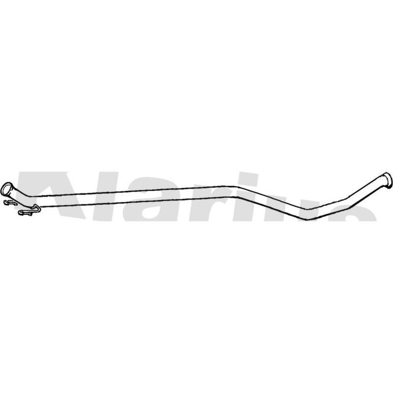 Klarius Exhaust Pipe OD fits Peugeot 307 2001-2005 1.4