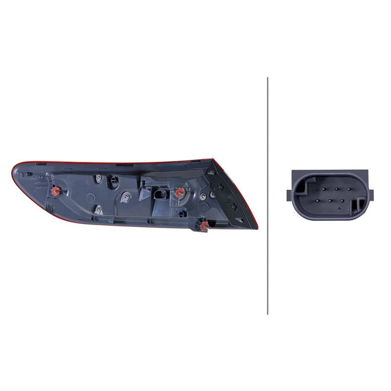 Hella Tail Light / Lamp LED Right 2SD 354 892-081