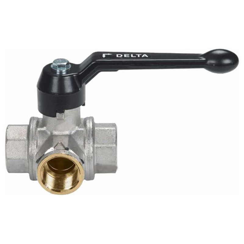 AG L-Port Ball Valve LP 1-1/2" BSP AG - UK Camping And Leisure