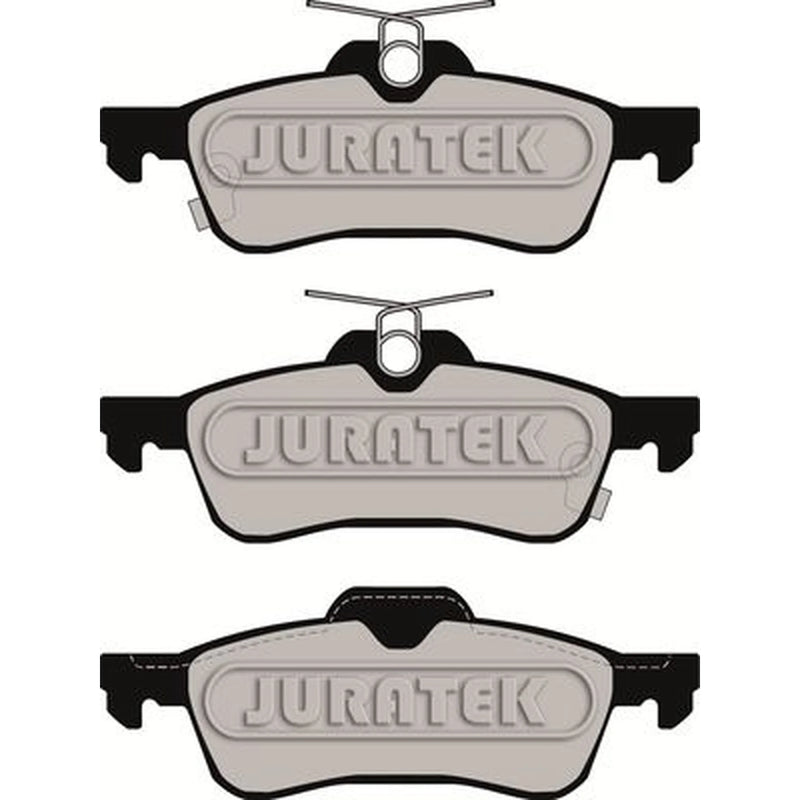Juratek Rear Brake Pad Set fits Honda Civic IX 2012-2016 1.4 1.6 1.8 2.2