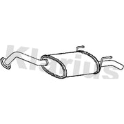 Klarius Box With Tail Pipe Rear fits Mazda MPV I 1996-1999 2.5