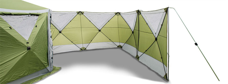 Quest Screen Shield (3 panel) Windbreak 180cm High Quest - Dynamic Drive