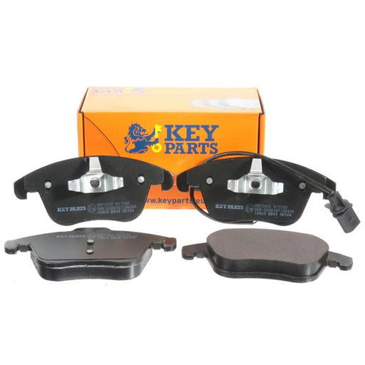 Key Parts 4 x Front Brake Pad Set fits Audi A4 Allroad B8 2009-2016 2.0