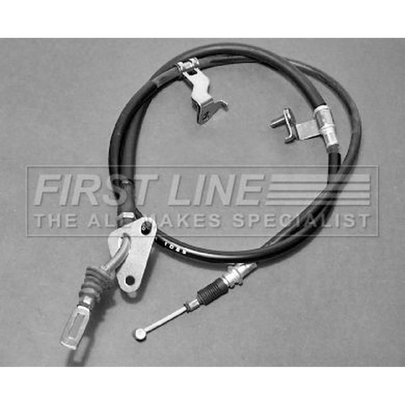 First Line Handbrake Cable Left Rear fits Mazda 323 C 1994-1998 1.5 1.8