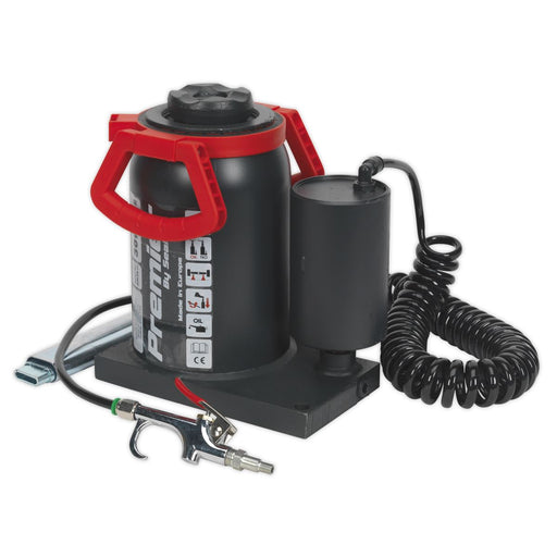 Sealey Bottle Jack 30 Tonne Manual/Air Hydraulic AM30 Sealey - Dynamic Drive