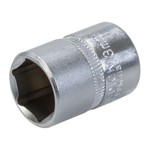 King Dick Socket SD 1/4" Metric 6pt 13mm King Dick - Dynamic Drive