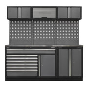 Sealey Superline Pro 2.04m Storage System Stainless Steel Worktop Sealey - Dynamic Drive