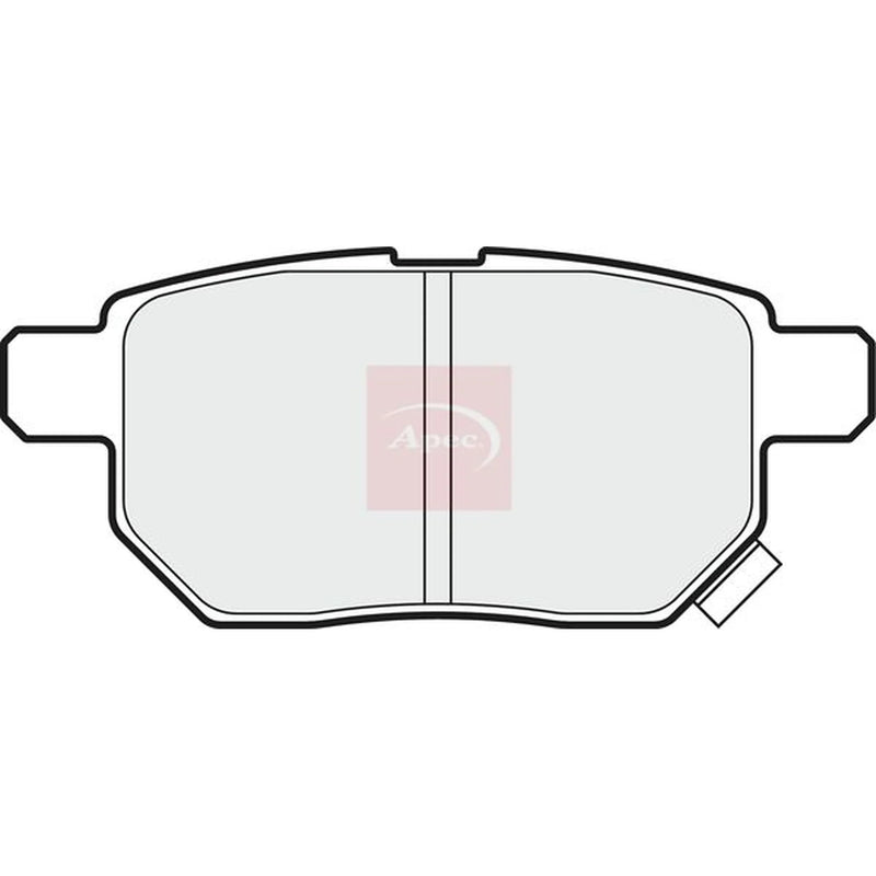 Apec Rear Brake Pad Set PAD1579