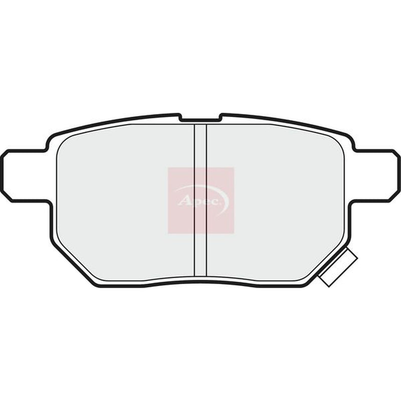Apec Front & Rear Pads fits Toyota Yaris/Vitz 2005-2011 1.0 1.8