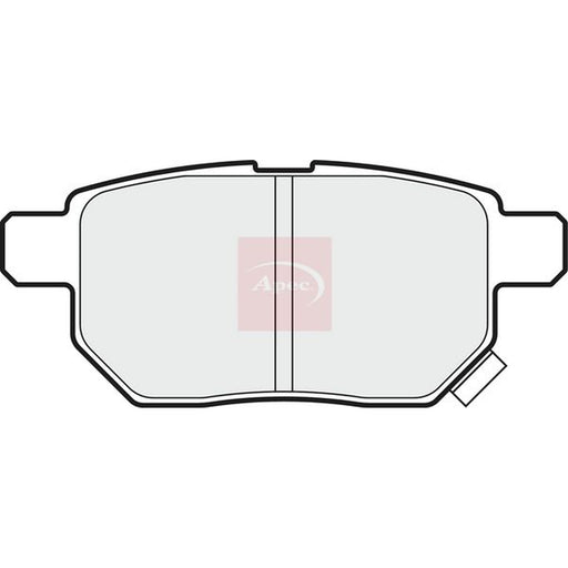 Apec Front & Rear Pads fits Toyota Yaris/Vitz 2005-2011 1.0 1.8