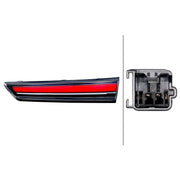 Hella Tail Light / Lamp LED Right fits Opel Mokka 2020 on 1.2 1.5