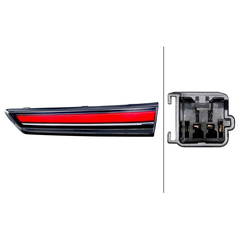 Hella Tail Light / Lamp LED Right fits Opel Mokka 2020 on 1.2 1.5