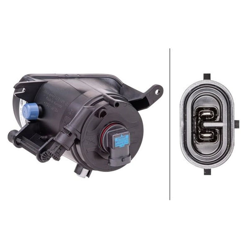 Hella Front Right Fog Light H11 fits Audi Q7 2006-2015 3.0 3.6 4.2 6.0