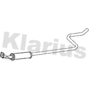 Klarius Box With Centre Pipe Centre fits Ford Fiesta VI 2012-2017 1.6