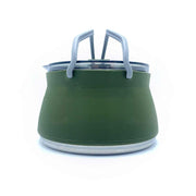 Wolf Outdoors EzyStow Collapsible Kettle 1L Olive Green Wolf Outdoors - Dynamic Drive