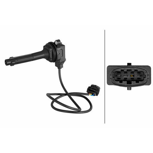Hella Ignition Coil Pack Rear fits Maserati 4200 GT / Coupe 2002-2007 4.2
