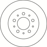 Abtex Front & Rear Brake Discs & Pads fits Fiat Ducato 1994-1998 2.5