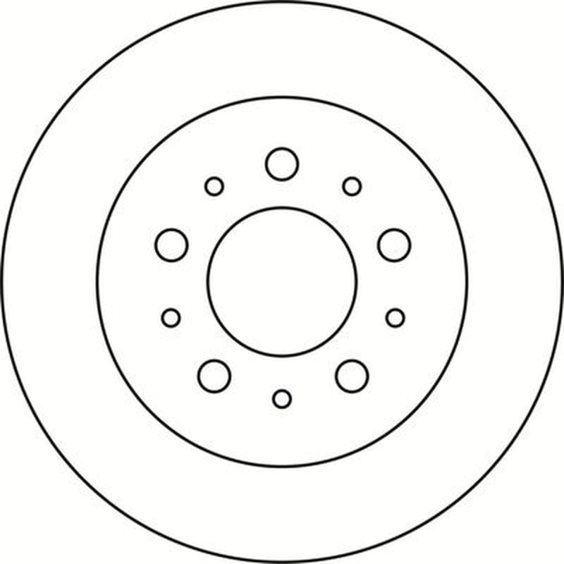 Abtex Front & Rear Brake Discs & Pads fits Fiat Ducato 1994-1998 2.5