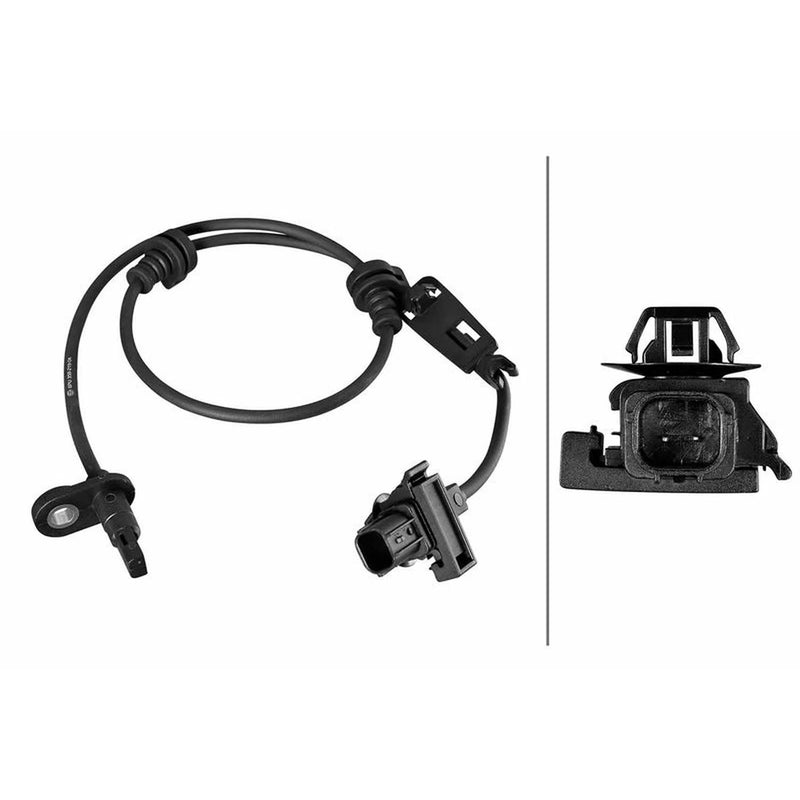 Hella ABS Wheel Speed Sensor Front fits Honda Civic VIII 2005-2012 1.3 1.6 1.8