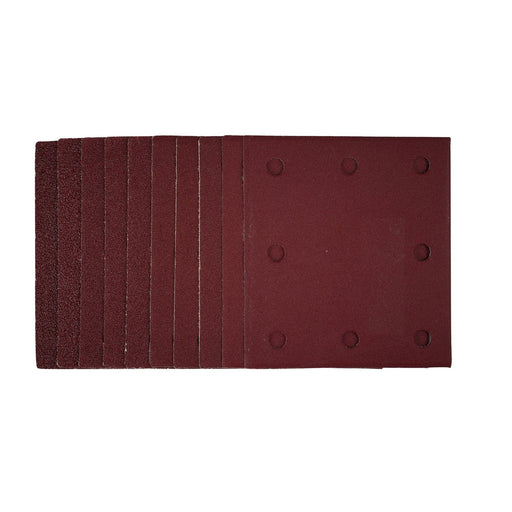 Draper 1/4 Sanding Sheets with Hook and Loop, 115 x 105mm, Assorted Grit (Pack o Draper - Dynamic Drive