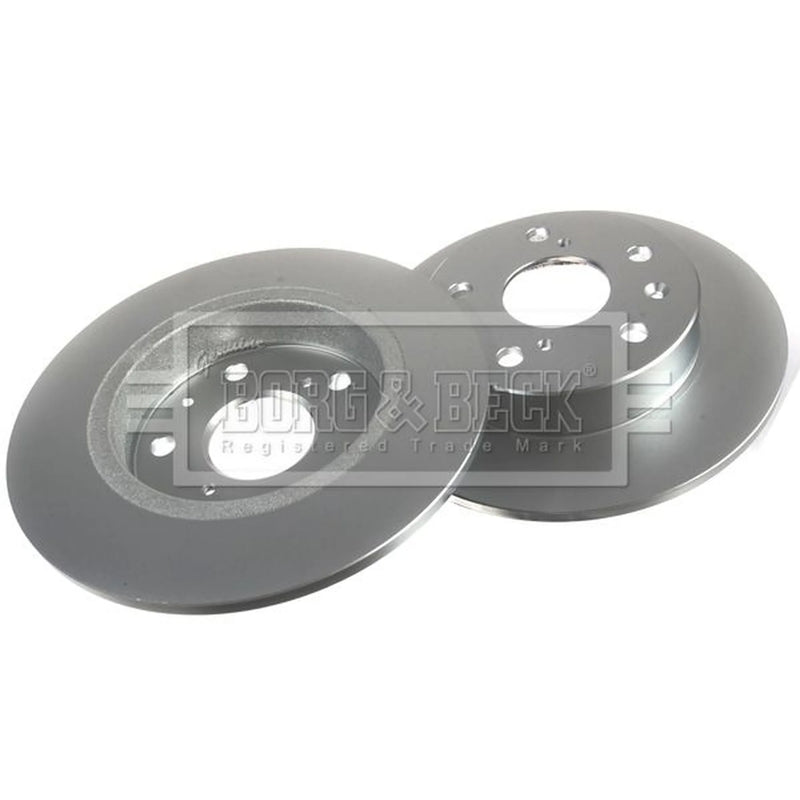 Borg & Beck Front & Rear Brake Discs & Pads fits Suzuki Swift III 2012-2017 1.6