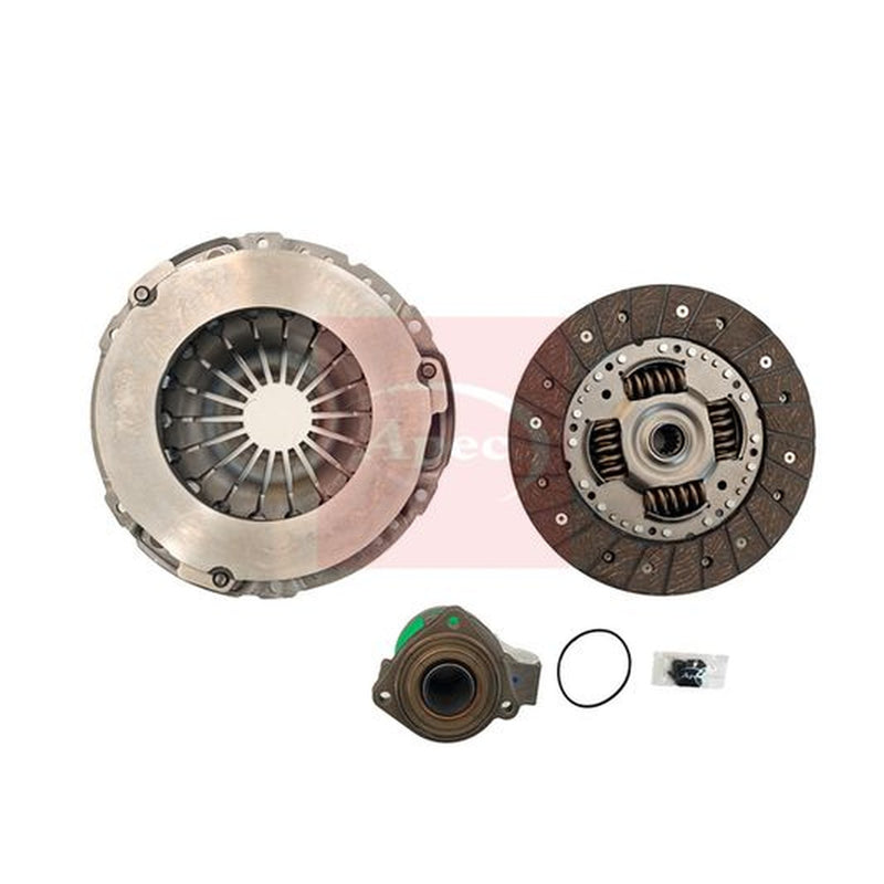 Apec Clutch Kit Set 3pc fits Opel Astra G 1998-2009 1.7 1.8