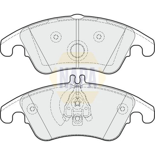 NAPA Front Brake Pad Set NBP1449
