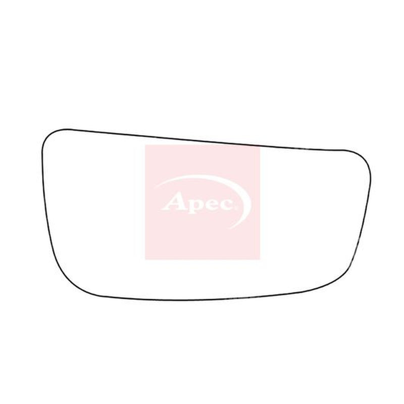 Apec Exterior Wing Mirror Glass Right fits Citroën Dispatch II 2007-2016 1.6 2.0