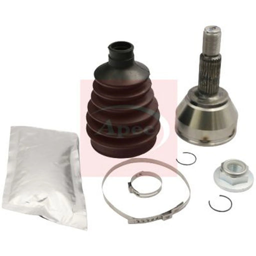 Apec CV Axle Shaft Assembly Wheel Side ACV1021
