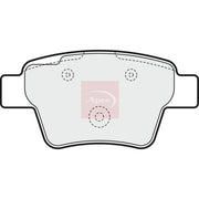 Apec Rear Brake Pad Set fits Peugeot 207 2006-2013 1.6