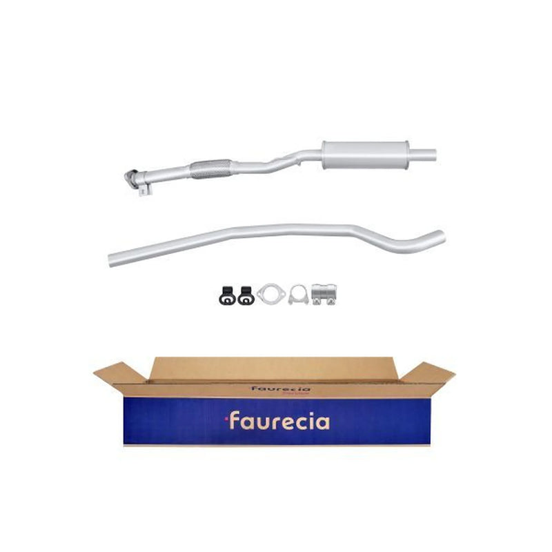 Hella Front Silencer Front fits Alfa Romeo Mito 2008-2013 1.4