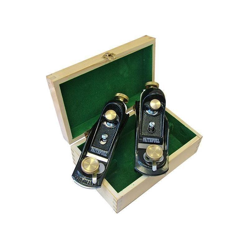 Faithfull No.9 1/2 & No.60 1/2 Block Planes in Wooden Box Faithfull - NN4 Online