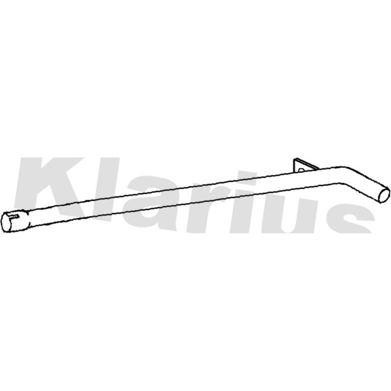 Klarius Exhaust Pipe OD fits Renault Grand Scénic III 2009-2016 2.0